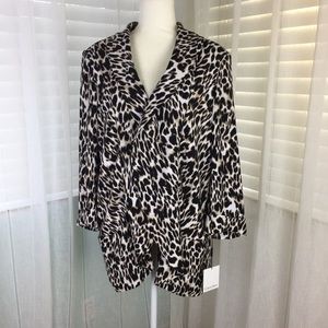 Calvin Klein XL blazer Leopard print